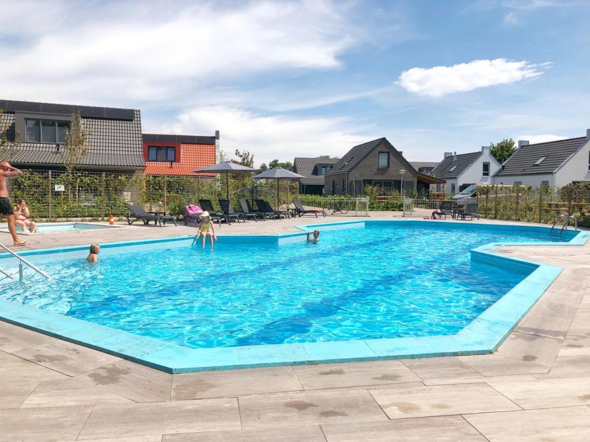 Chalet 516 Op Recreatiepark De Wielen 신트 마르턴 외부 사진